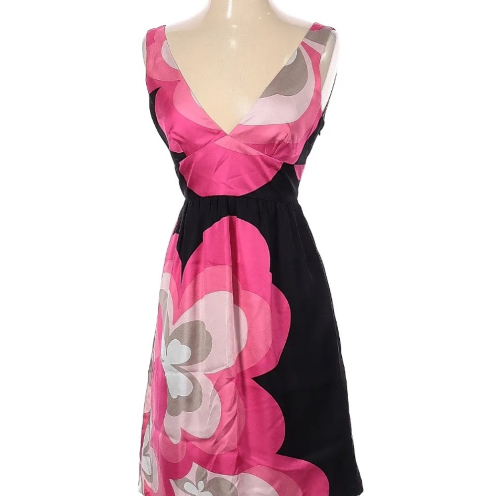 Tibi silk Pink and Black Dress